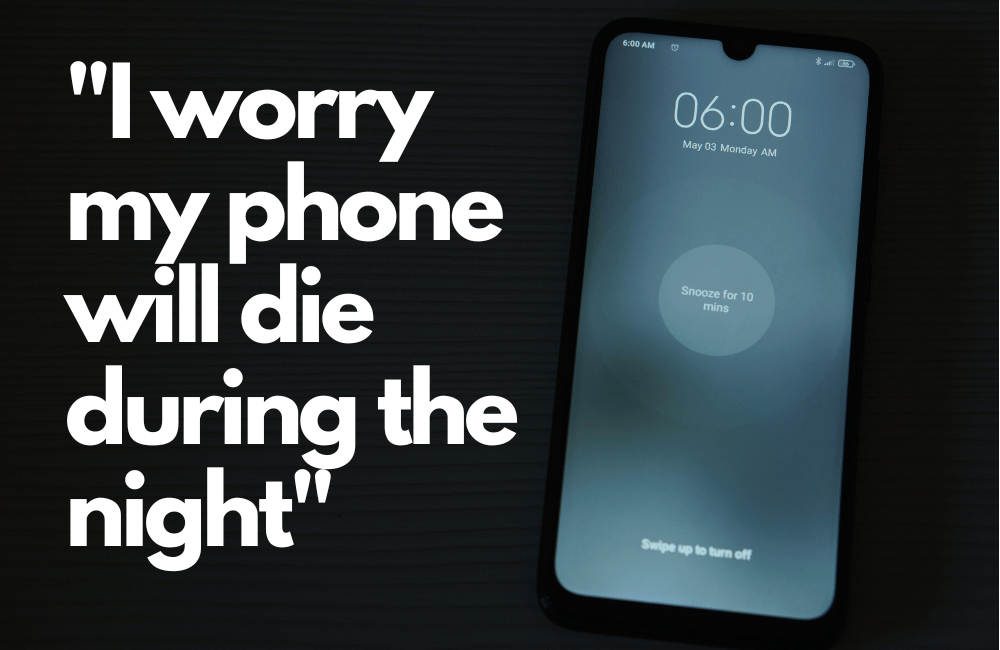 Compulsive alarm checking Trying to beat alarm clock anxiety Dealing with Disorder