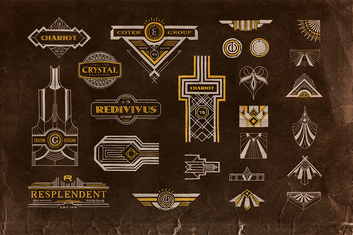 Retro/Vintage Graphic Designer Kit v.2 — Discounted