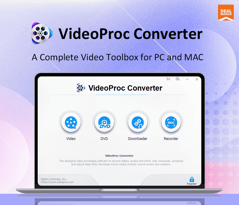 Lifetime Access to VideoProc Converter, best price ever!