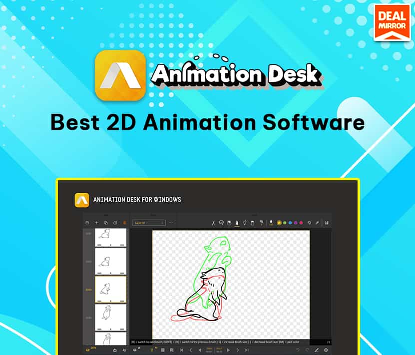 Animation Desk Lifetime Deal The Best 2D Animation Software