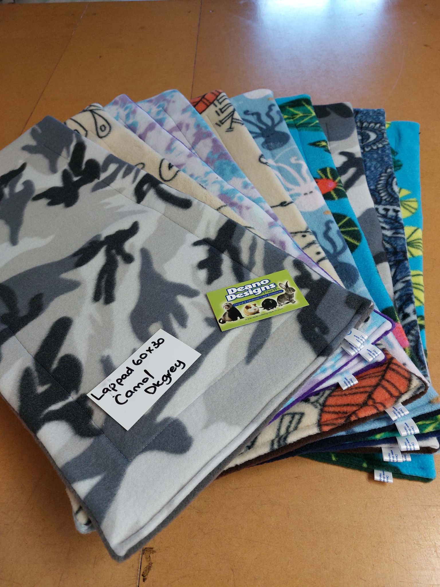 Lap pads/Cuddle mats READYMADE Deano Designs Perth