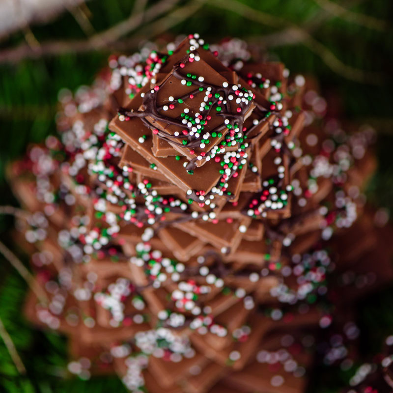 Chocolate Christmas Tree Holiday Chocolate Dean's Sweets