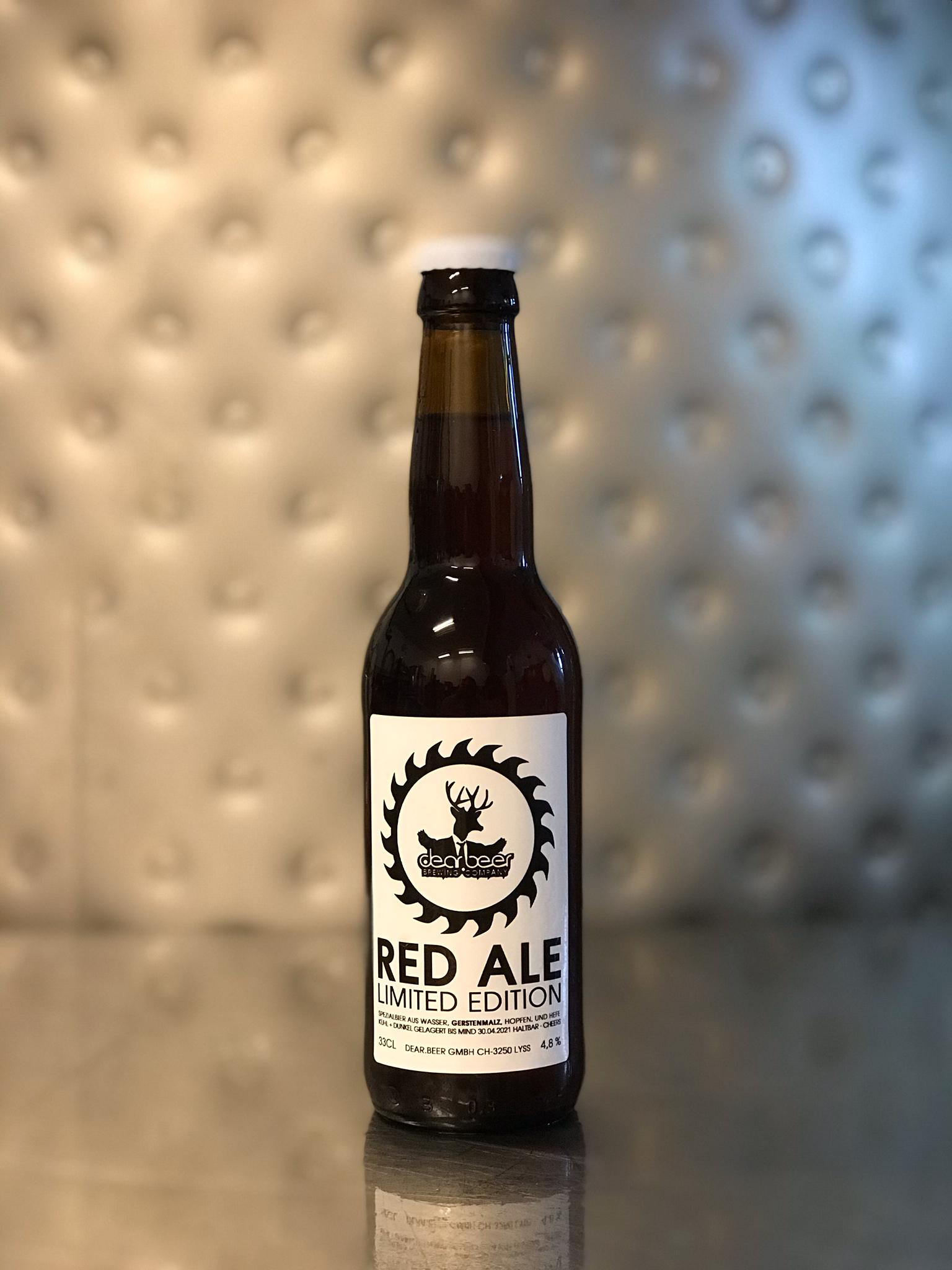 Red Ale dear.beer brewing company lyss switzerland