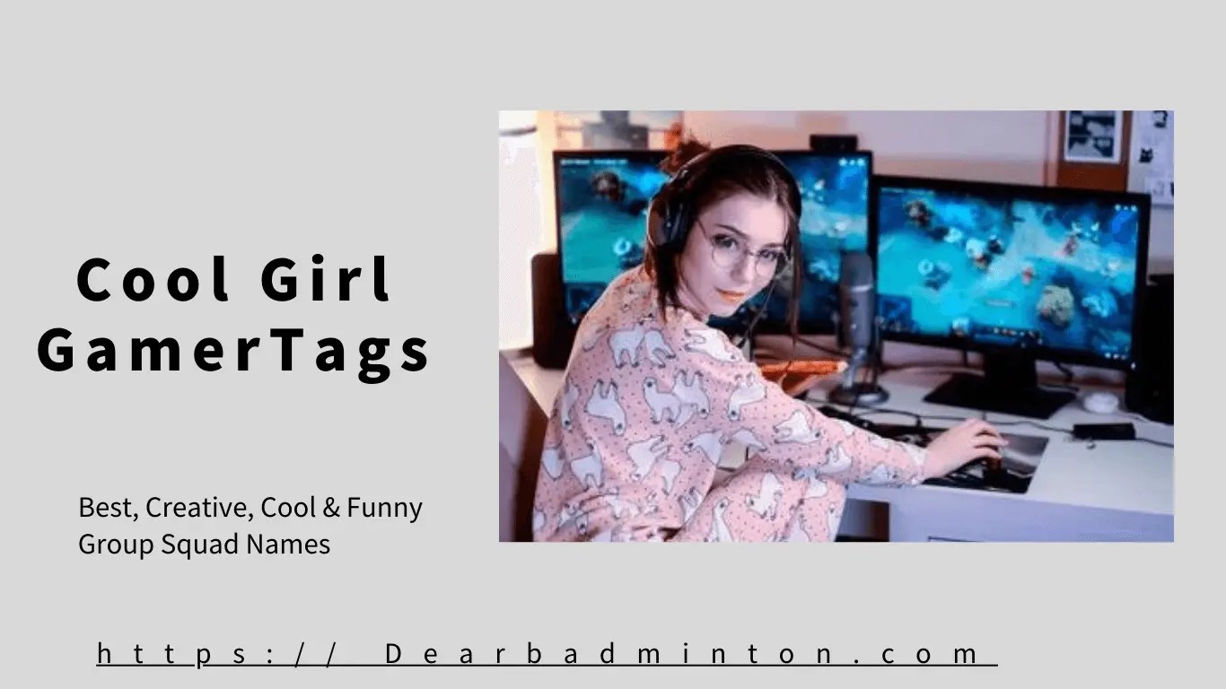 100+ Cool Gamertags for Girls [ Xbox, Badass, Funny ] List2024