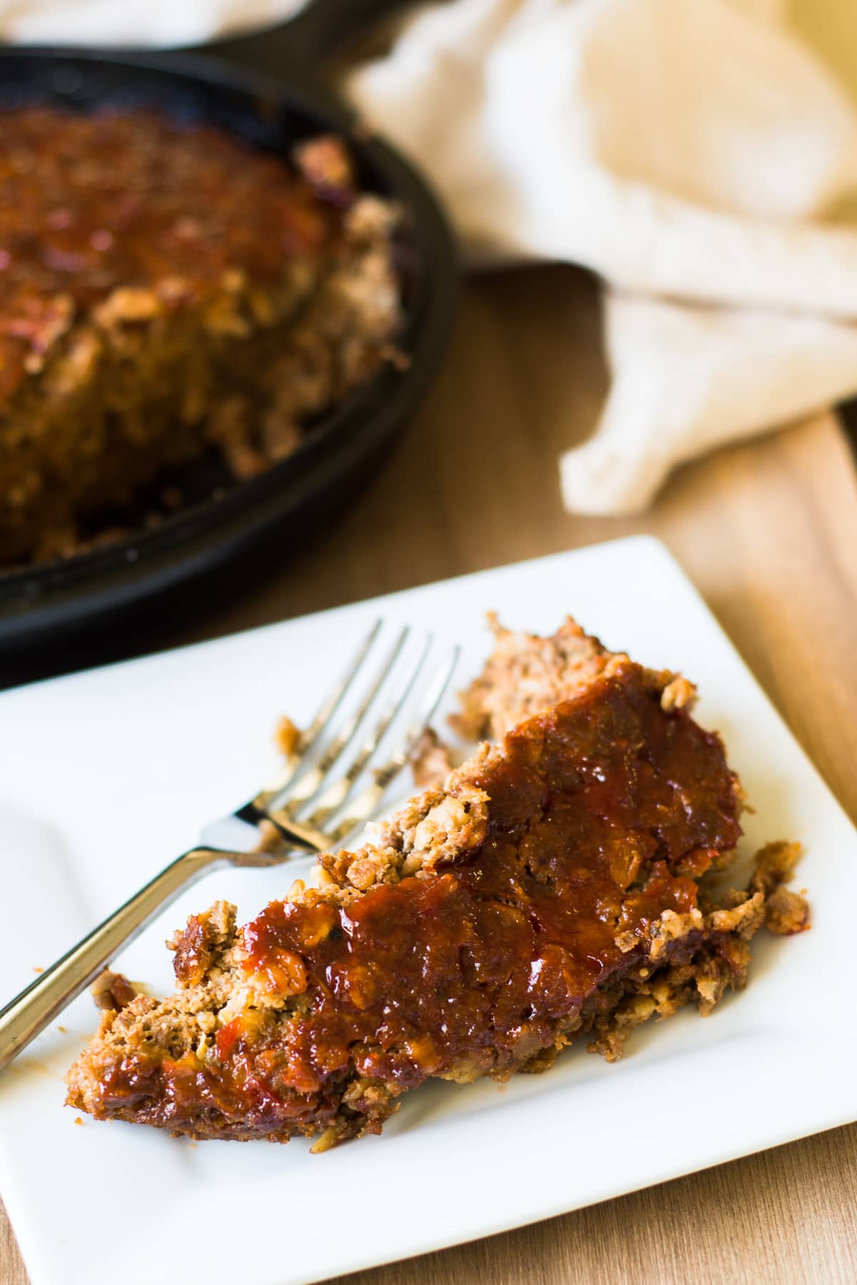 Old Fashioned Skillet Meatloaf