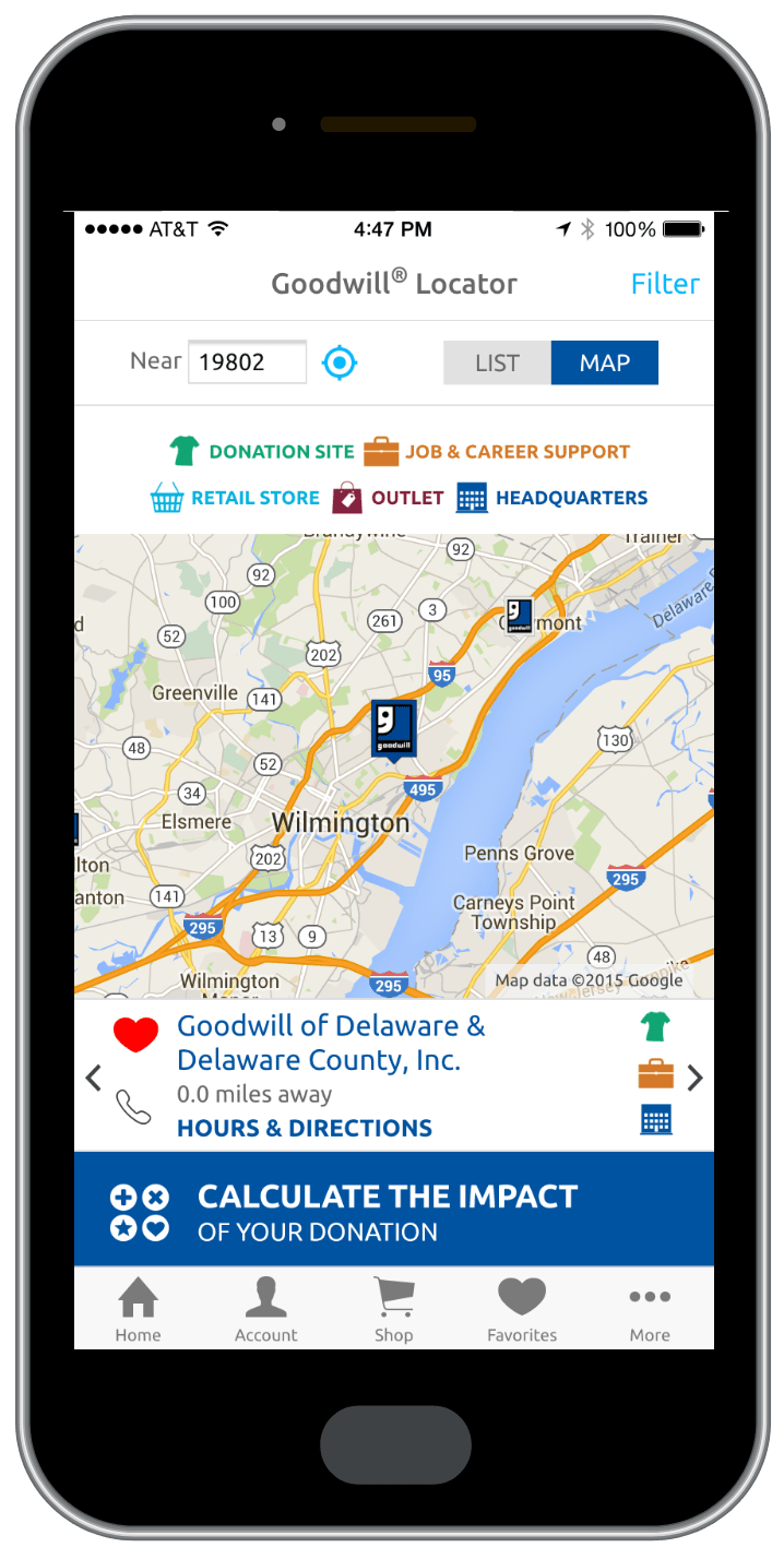 Goodwill Mobile App Deardorff