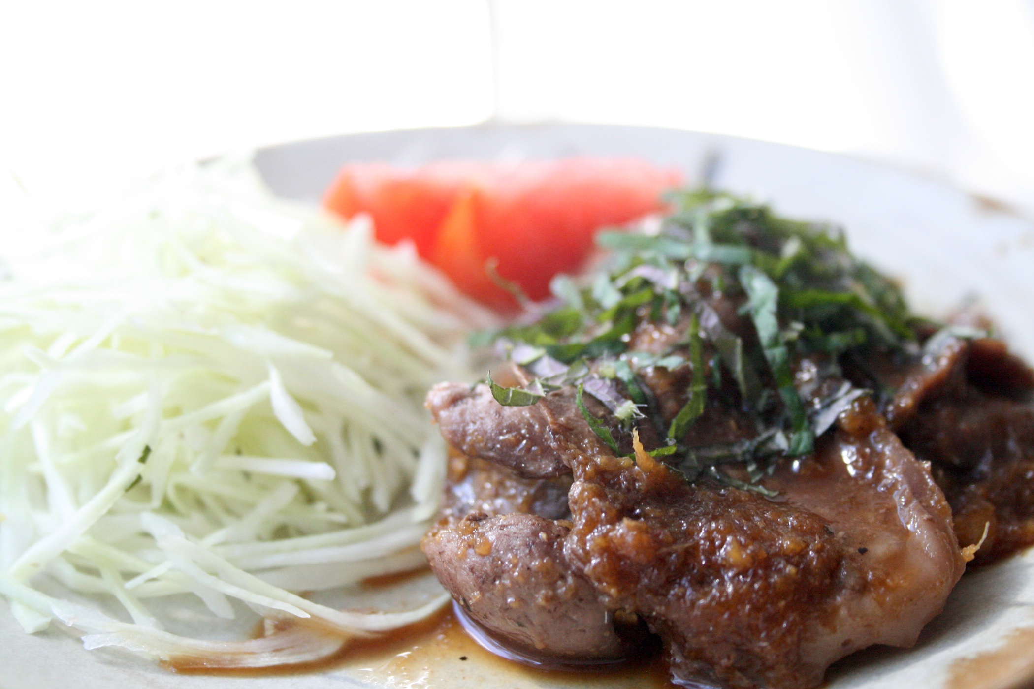 Pork Heart Shogayaki (Japanese Ginger Stir Fry) Dear Juneberry…