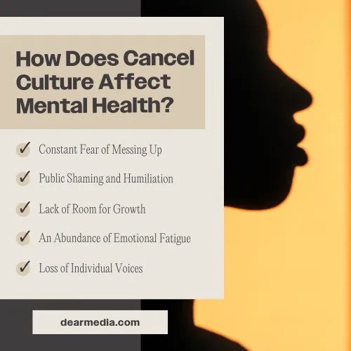 Why Is Cancel Culture Bad for Mental Health? Let’s Unpack Dear Media