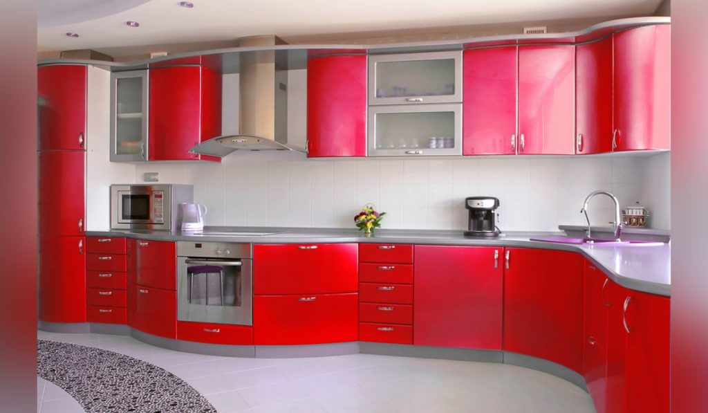 Simple & Marvelous Red Kitchen Designs for Real Lovers Examples