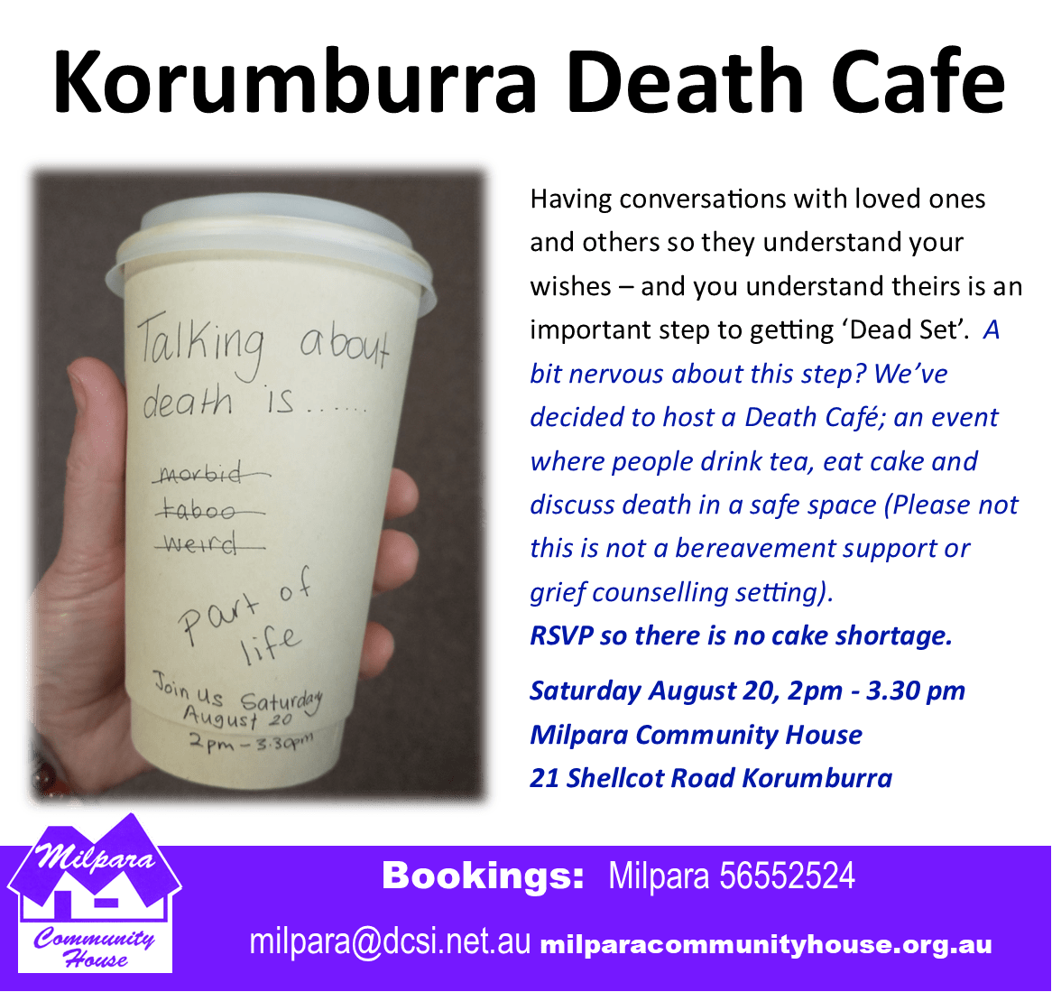 Korumburra Death Cafe