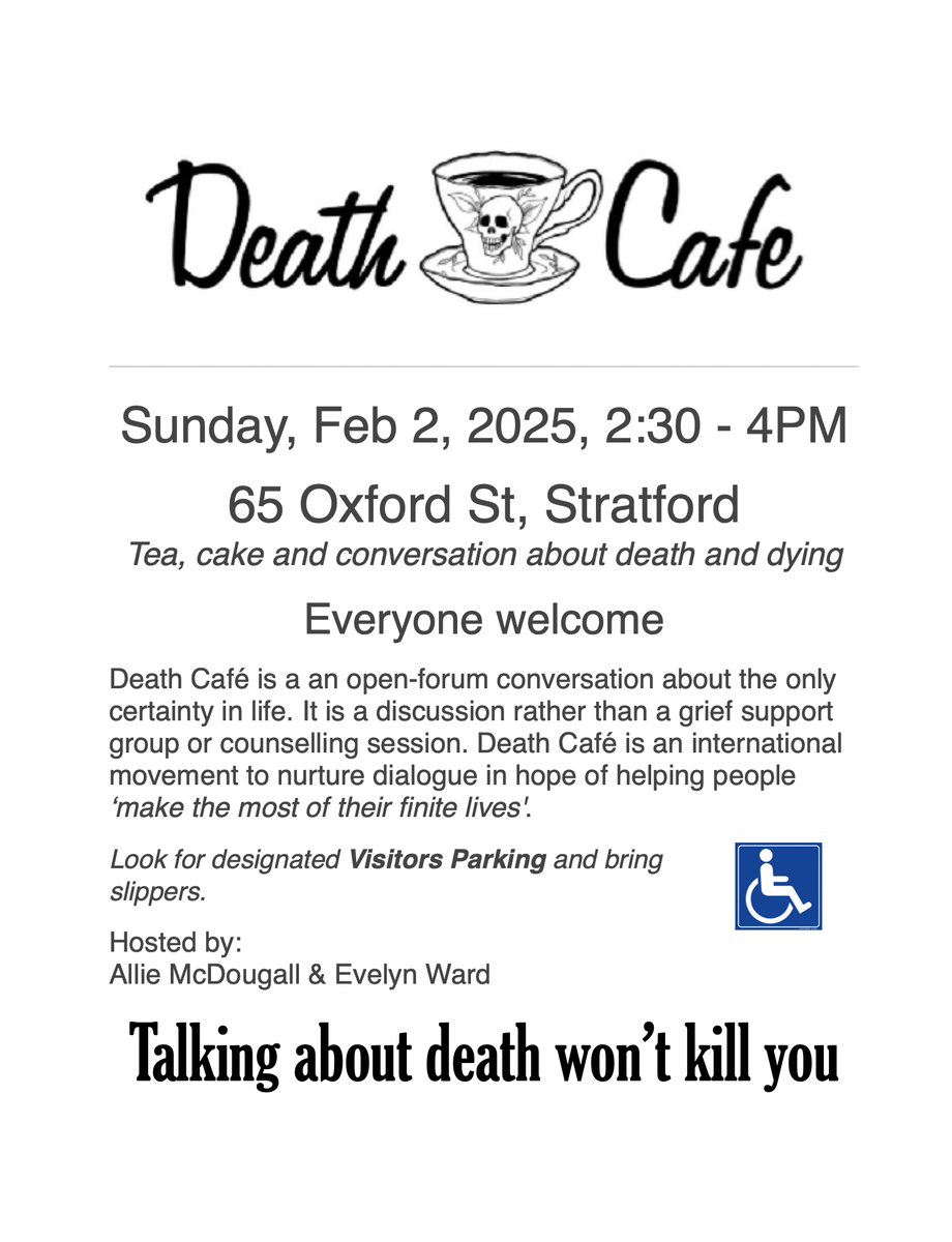 Death Cafe Stratford