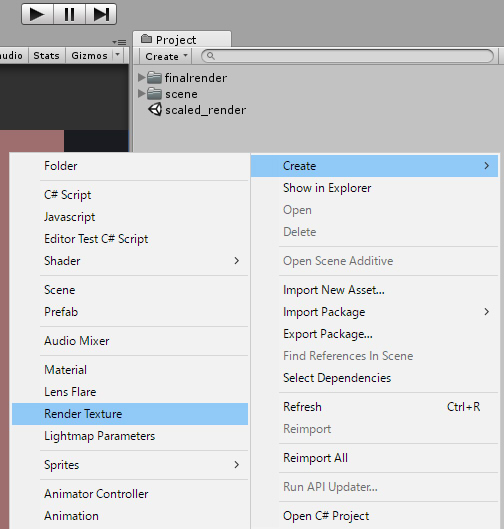 【Unity】低解像度でレンダリングしてスクリーンサイズに拡大表示する方法 デステキスト