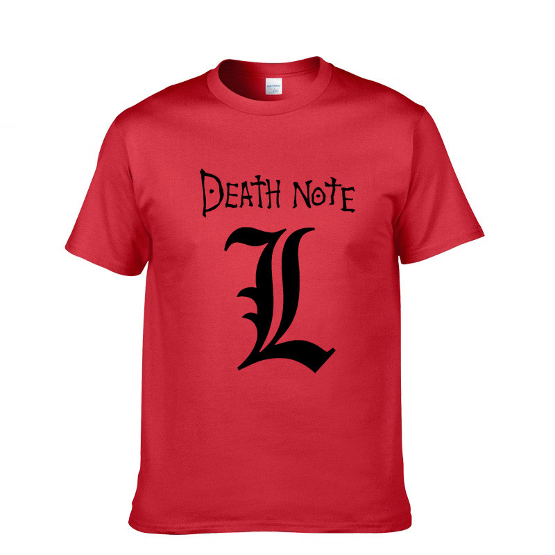Death Note L TShirt Many colors Death Note Merchandise