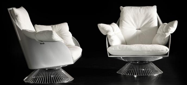 Ledercouch Design von Dandy Wohnung stilvoll einrichten