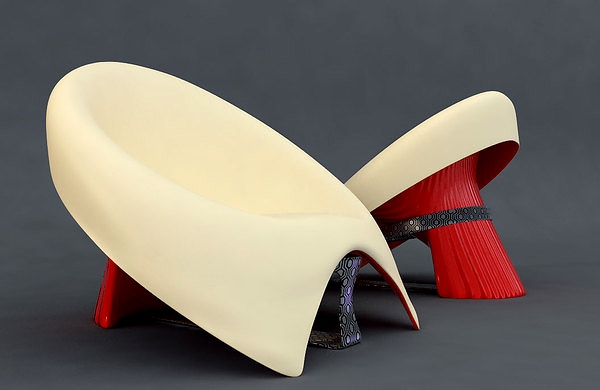 Tie Lounge Sessel mit kreativem und funktionalem Design