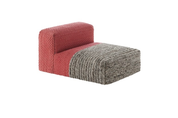 Gestrickte modulare Möbel von Gan vermitteln ein