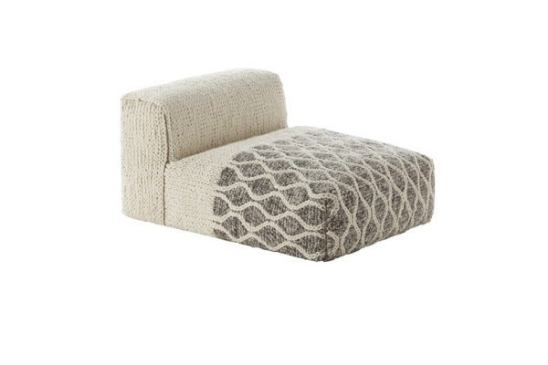 Gestrickte modulare Möbel von Gan vermitteln ein