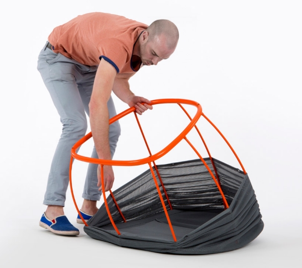 Lounge Sessel “Membrane” verbindet Funktionalität mit Ästhetik