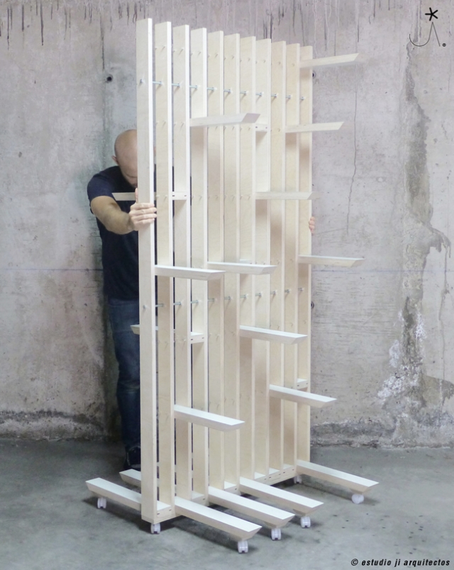 Plug modulares RaumteilerSystem mit flexiblen