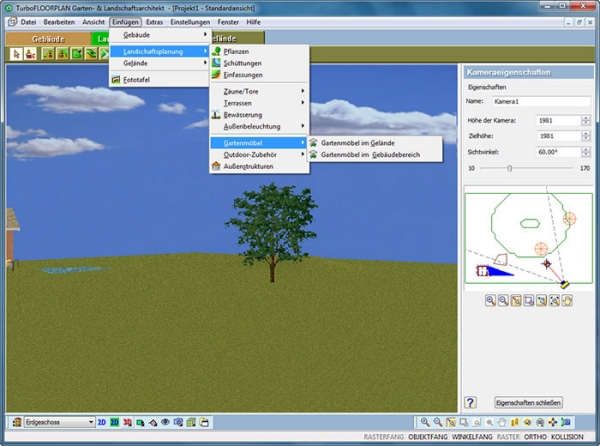 3d Gartenplaner Kostenlos online, für Computer, Tablet & Smartphone