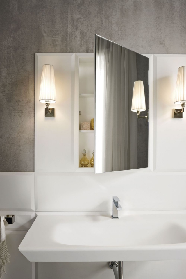 Badezimmer Spiegelschrank passend zum trendy Wohnstil