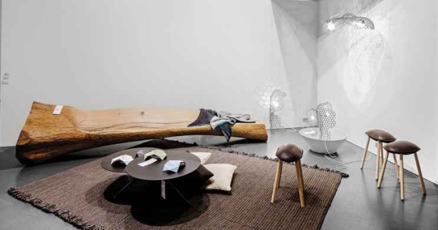 Puristische Designmöbel aus Holz von Kaspar Hamacher