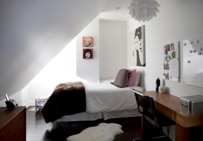 Jugendzimmer mit Dachschräge 35 Ideen für die Gestaltung