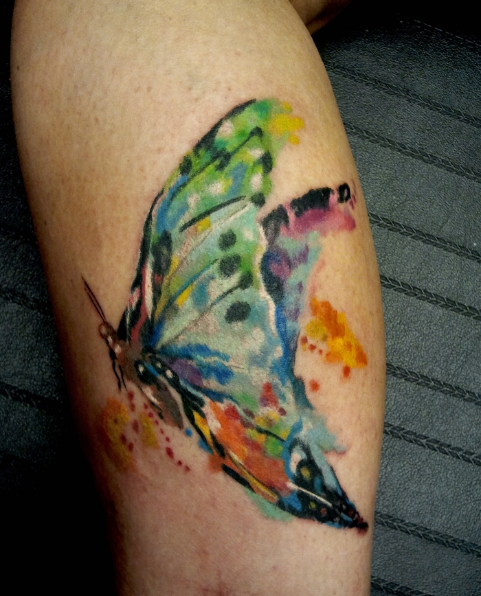 21 Ideen für Schmetterling Tattoo Designs für Frauen