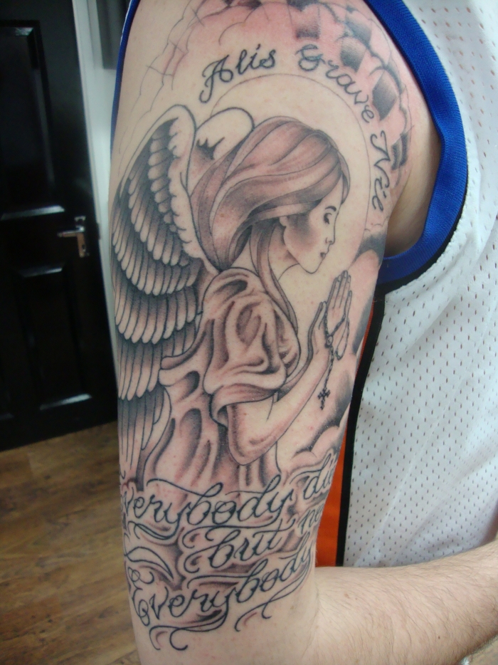 Engel Tattoo Designs mit Bedeutungen 38 Ideen & Vorlagen