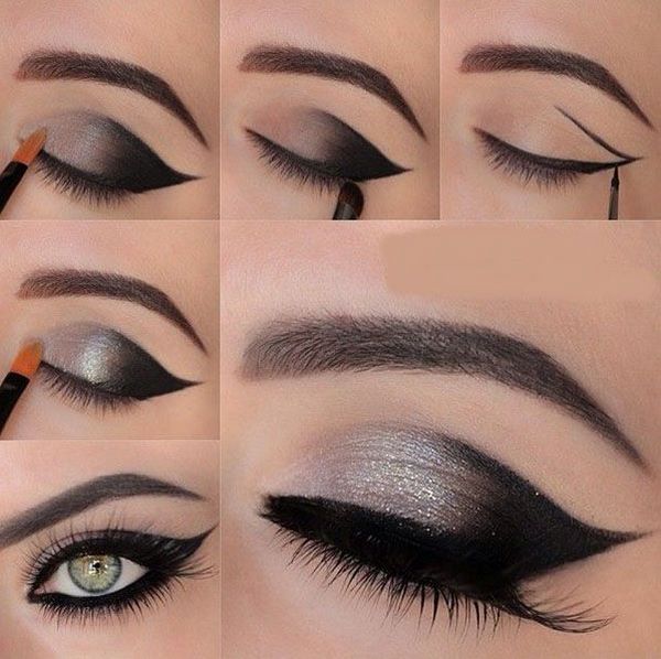 Trendy DIY Cat eye makeup rules and step by step tutorial