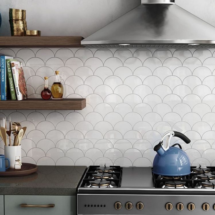 100 Fish Scale Tiles Ideas Chic and Trendy Accent for Your Home Interior