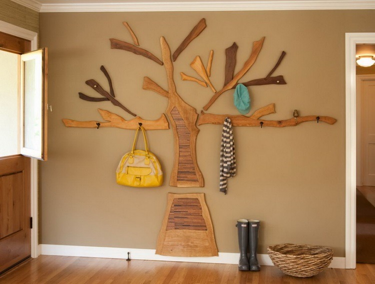 Unique Coat Rack and Hooks Designs Original Entryway Decor Ideas