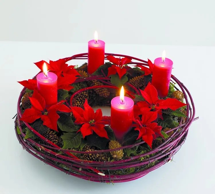 How to make an Advent wreath with candles? Super easy DIY tutorial plus