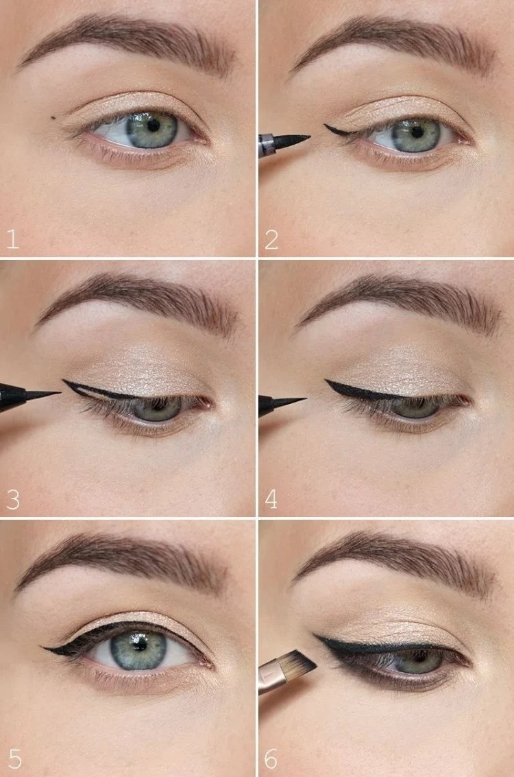 How to do cat eyeliner A stepbystep tutorial and most common
