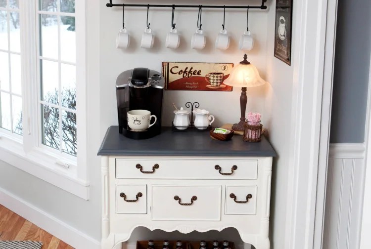 How do you set up a coffee corner? Choose the right place and decorate