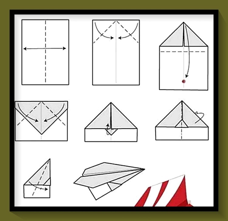 How to make a paper airplane? Learn how to make a paper airplane fly