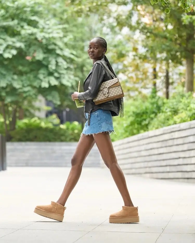 How to wear UGG boots in spring 2023? Can you pair them with a dress