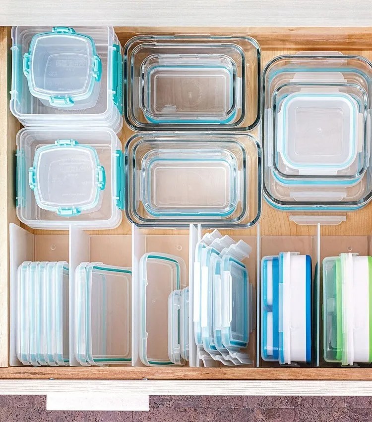 How to Organize Tupperware Put Your Food in Order!