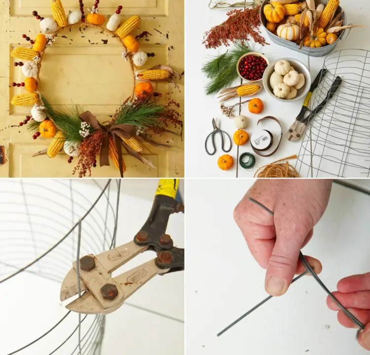 How to Make Your Own Autumn Wreath? 3 Super Easy Tutorials
