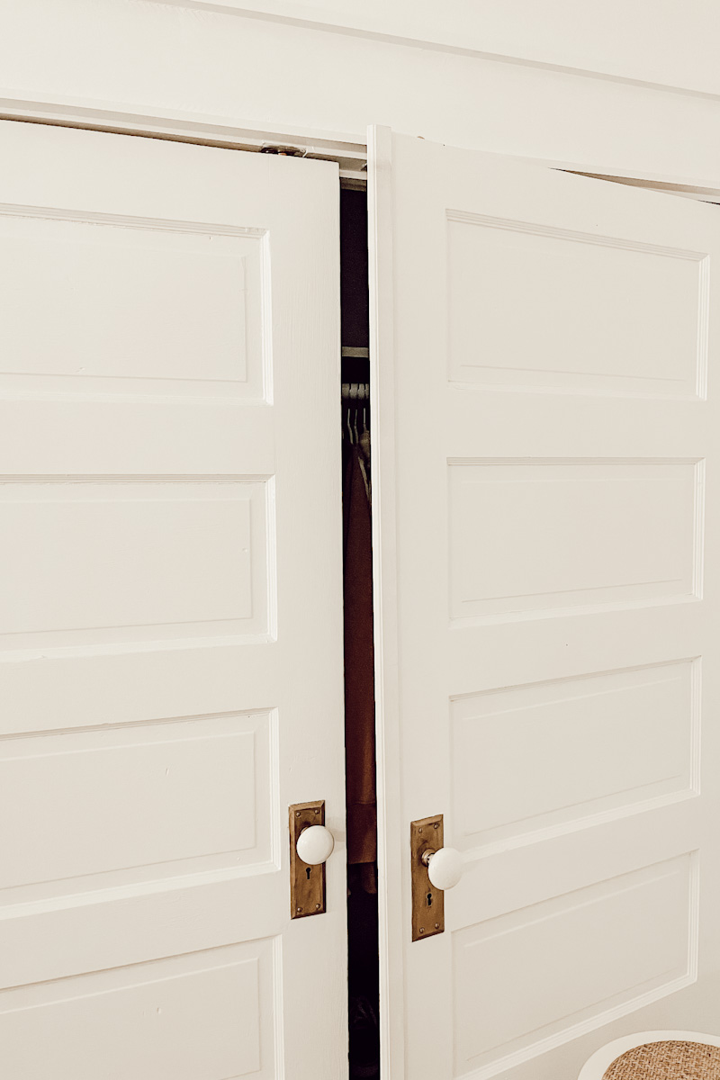 Double Closet door Idea Deb and Danelle Deb and Danelle