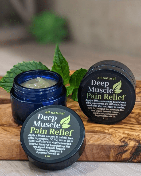 Deep Muscle DMSO & Hemp Pain Gel Debbie C. Wellness