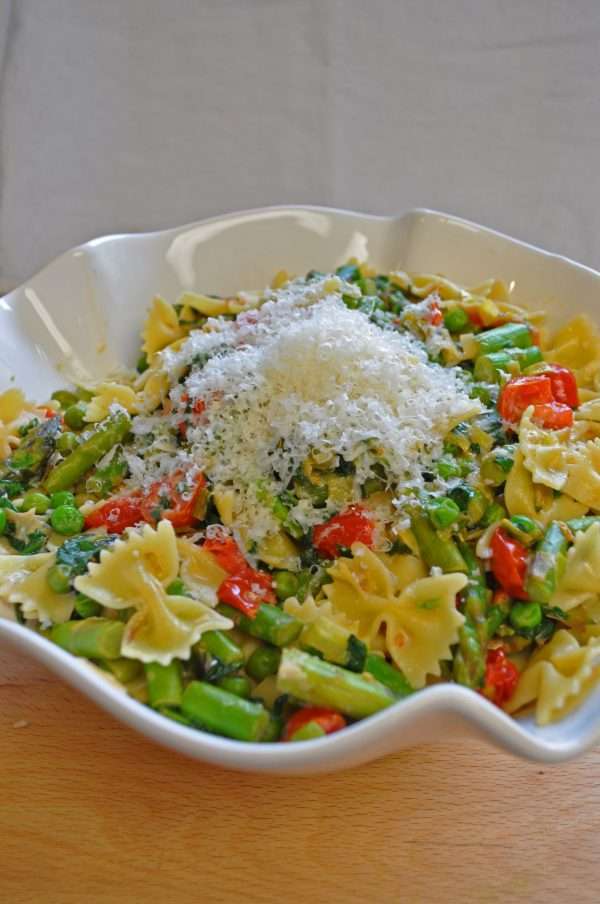 Spring Vegetable Pasta Primavera — Debbie