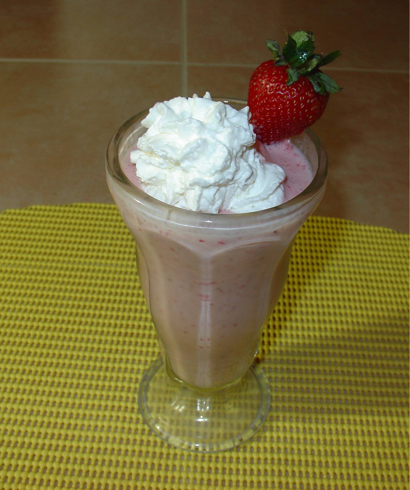 Old Fashioned Strawberry Milkshake