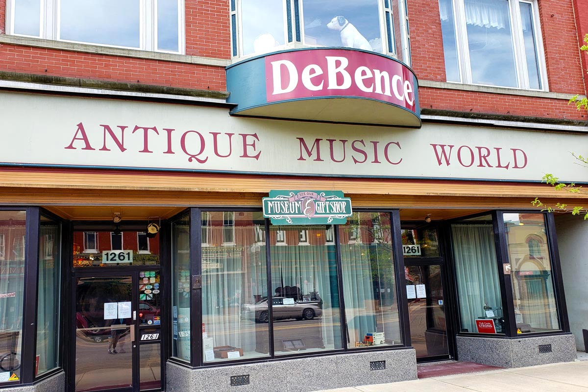 DeBence Antique Music World Antique Music Museum in Franklin, PA