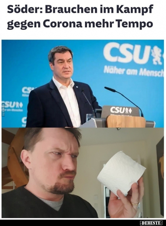 Söder Brauchen im Kampf gegen Corona mehr Tempo