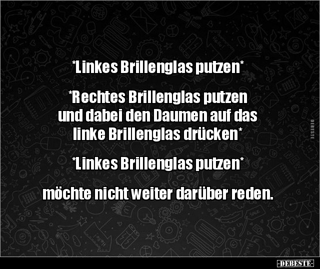 brillen Witze und Sprüche DEBESTE.de