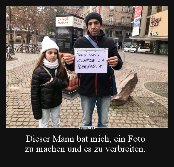 Dieser Mann bat mich, ein Foto zu machen und es zu.. Lustige Bilder