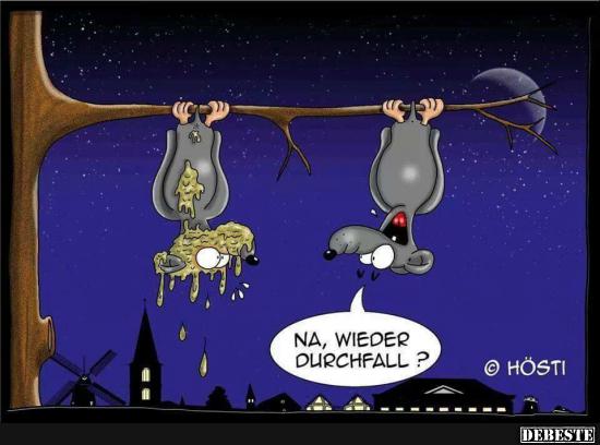 Na wieder Durchfall? Lustige Bilder, Sprüche, Witze, echt lustig