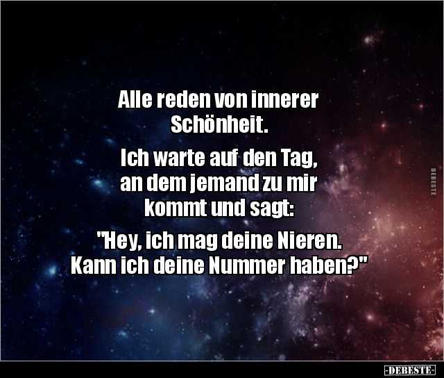 Alle Reden Von Innerer Schönheit. Ich Warte Auf Den.. | Lustige Bilder, Sprüche, Witze, Echt Lustig 544_x_640_jpg