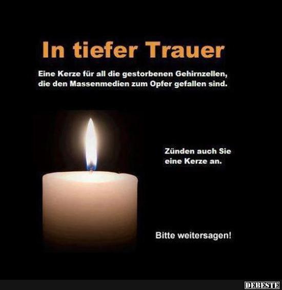 In tiefer Trauer.. Lustige Bilder, Sprüche, Witze, echt lustig